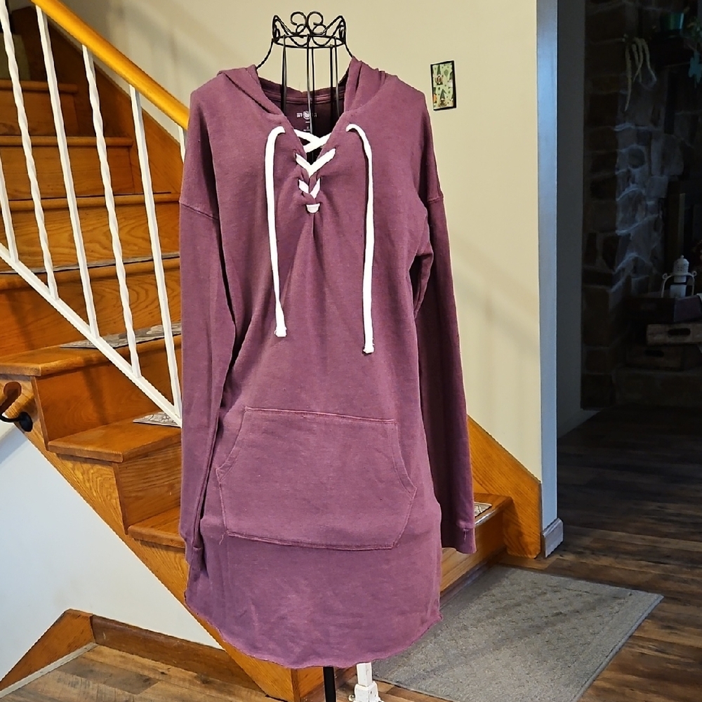 👗SO Purple Relaxed Fit Dress